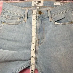 ★CARLYN★ Lien Denim IVORYH74108010 H74108010I STRUCTURE DSLR - Layered Modular Denim Pants by